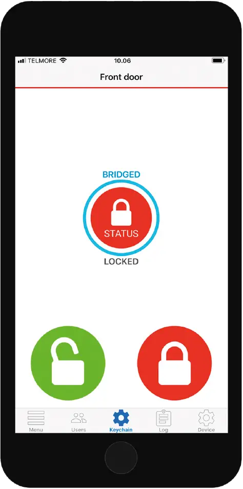 Keychain Visibility and Operation
