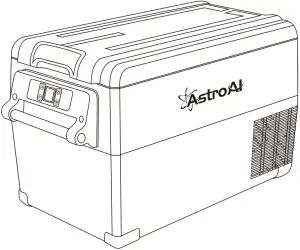 AstroAI ASIPF35B Portable Refrigerator Freezer 1