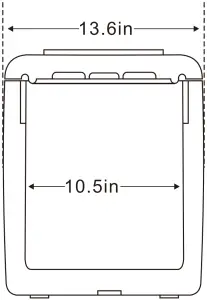 AstroAI ASIPF35B - SIZE DESCRIPTION 2