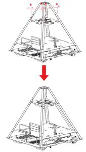 AZZA Pyramid CSAZ-804L-Fan Installation