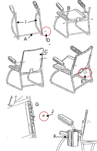 Homedics DS-CHAIR Display - Set up the chair