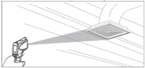 UNI-T UT300S Infrared Thermometer User Manual - Find out the hot or cold point