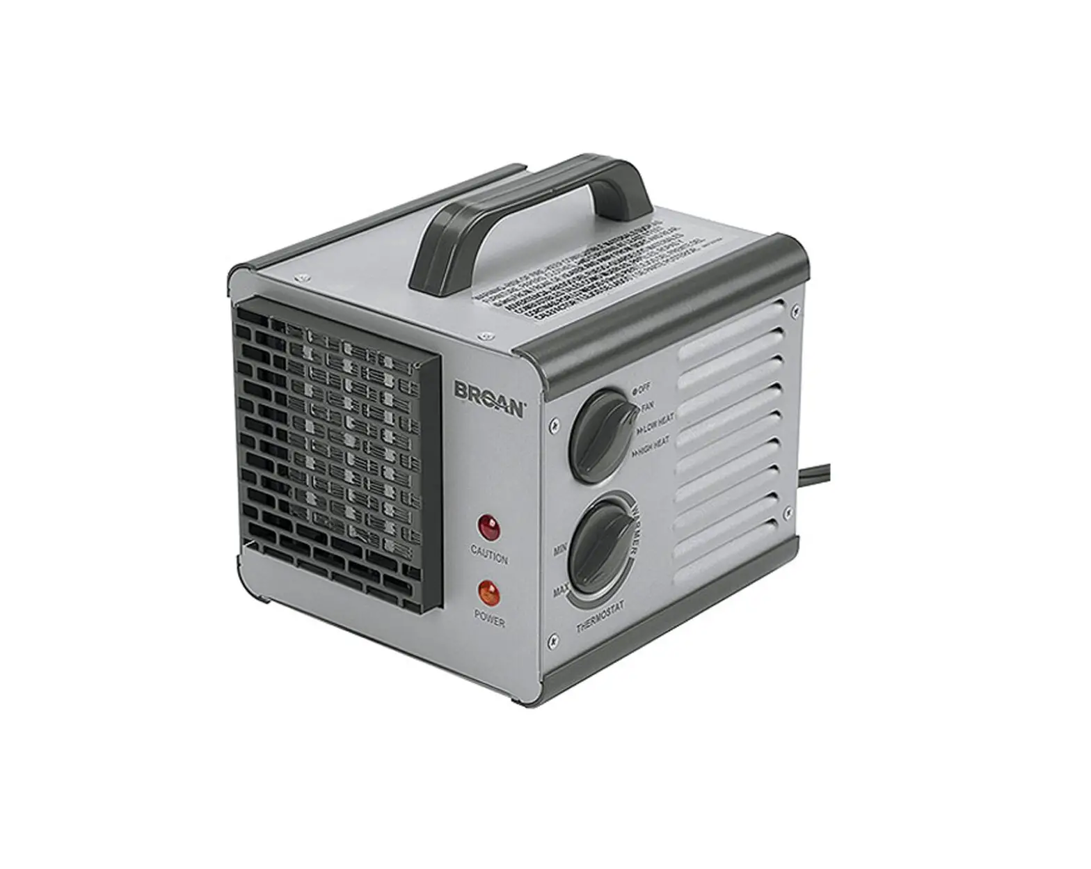 Broan 6201 Portable Electric Heater 1500-1200 Watts Instruction Manual Broan 6201 Portable Electric Heater 1500-1200 Watts Instruction Manual