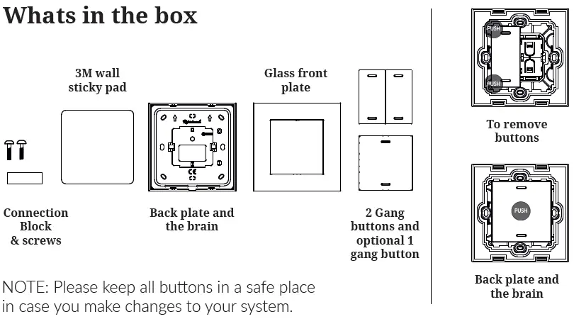 Retrotouch Friends of hue Smart Switch what in the box