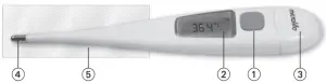 microlife MT 300 Digital Thermometer - thermoters