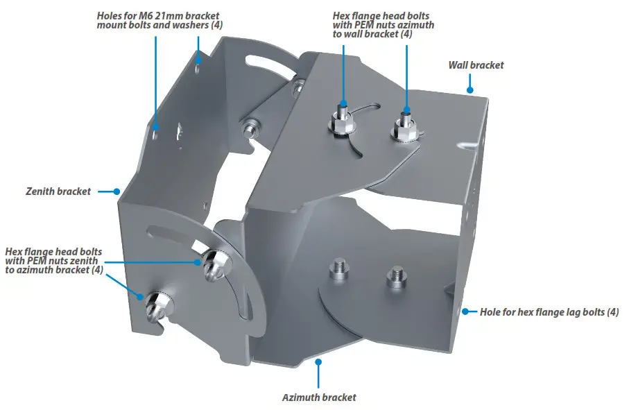 inseego Wavemaker 5G Outdoor CPE FW2010 - Wall Mount Installation
