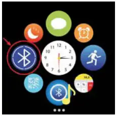 Bluetooth connection menu