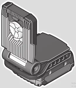 BOSCH 601443400 GLI VariLED Professional Cordless Worklight