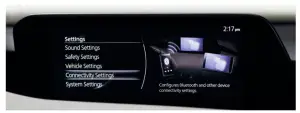 Mazda Connect and Mazda Connected Services - Connectivity Settings.