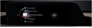 Mazda Connect and Mazda Connected Services - HOME SCREEN
