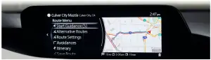 Mazda Connect and Mazda Connected Services - NAVIGATING TO A DESTINATION