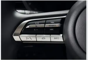 Mazda Connect and Mazda Connected Services - WHEEL CONTROLS