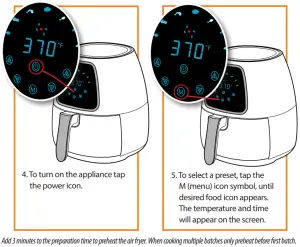 Gourmia GAF 318 4 Quart Digital Air Fryer-fig4