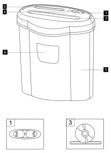 hama Shredder HOME X10CD - fig