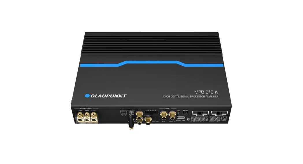 Blaupunkt Mpd 610 A Velocity Power Class Ab Amplifier With Dsp Installation Guide Blaupunkt Mpd 610 A Velocity Power Class Ab Amplifier With Dsp Installation Guide