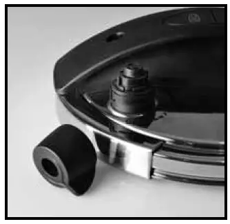 grooves on the valve