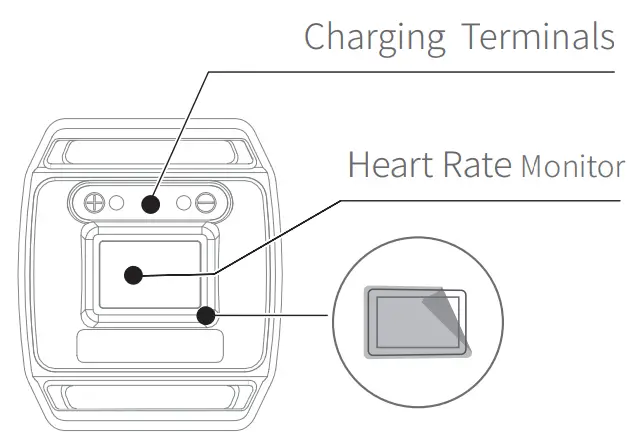 COOSPO HW706 Heart Rate Monitor - Remove