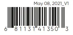onn 100044018G Kids Tablet - bar code