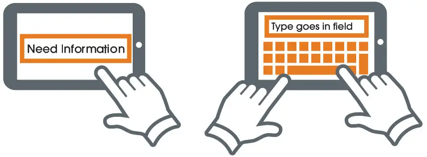 onn 100044018G Kids Tablet - Touching and Typing 2