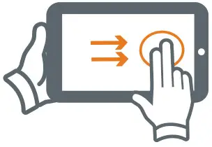 onn 100044018G Kids Tablet - Touching and Typing 5