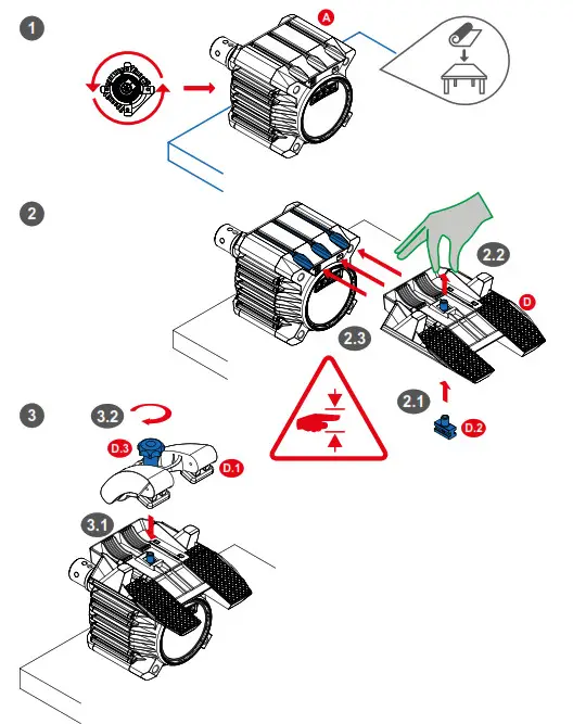 FANATEC DD Pro Officially Revealed for GT Sport and GT7- TABLE CLAMP ATTACHMENT