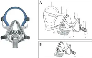 ResMed 63114 AirFit F10 Full Face Mask - fig