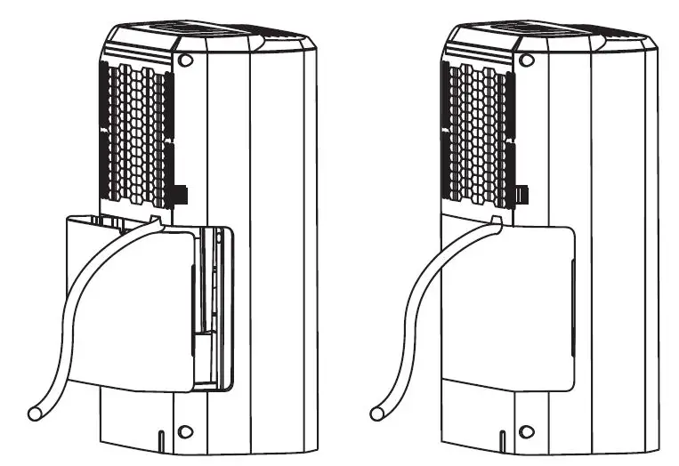 TESY DHF10CEL Portable Dehumidifier FIG 8