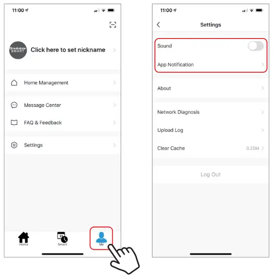 Brookstone Smart LED Strip White and Color Changing- PUSH NOTIFICATIONS