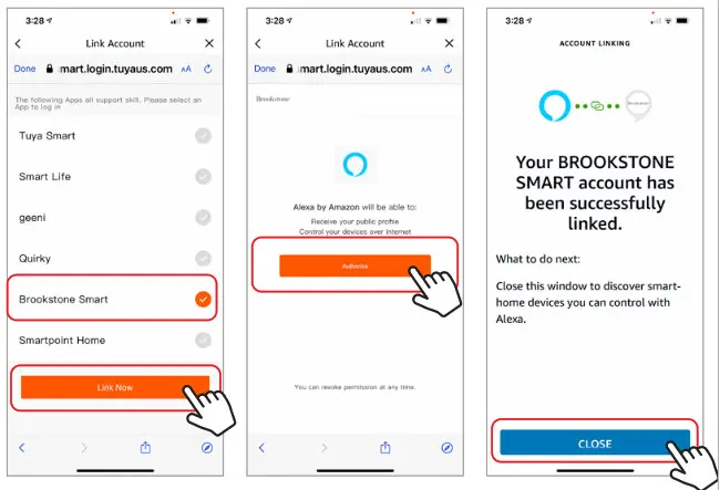 Brookstone Smart LED Strip White and Color Changing- Step D