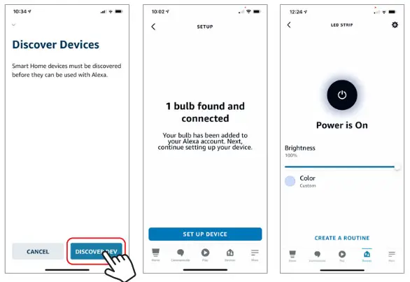 Brookstone Smart LED Strip White and Color Changing- Step E