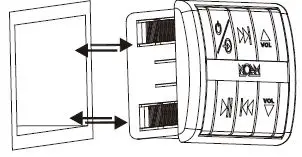 NOAM NUTV4 QUAD 4 Channel Marine 4 UTV ATV Boat Audio System with Bluetooth Fig10