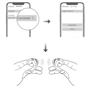 QCY-HT01C True Wireless Earphones - fectory