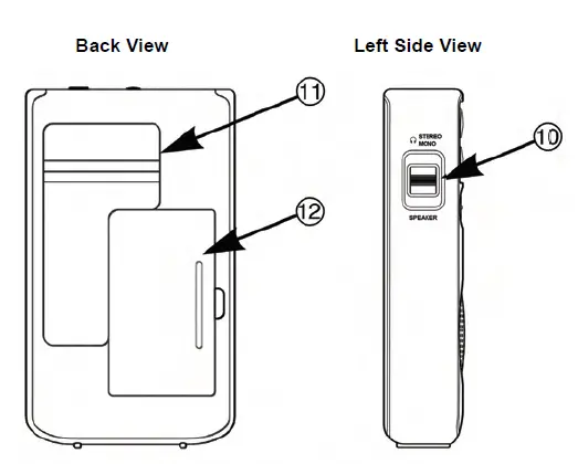 C CRANE CC Pocket AM-FM NOAA Weather Radio+ Alert with Clock and Sleep Timer FIG 5
