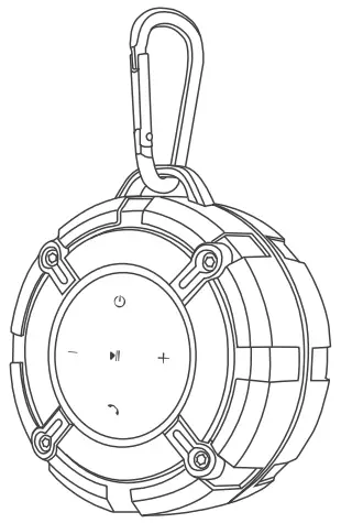 SKYWING Soundace S8 IPX7 Shower Speaker