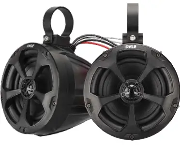 PYLE PLUTV53BTA 5.25 Inch Waterproof Rated Off-Road Wireless BT Speakers