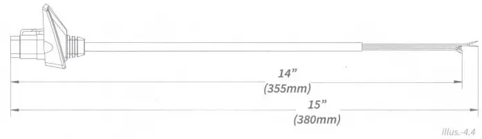 Rockford Fosgate M1WL 65MB Moto Can Speaker - Harnesses