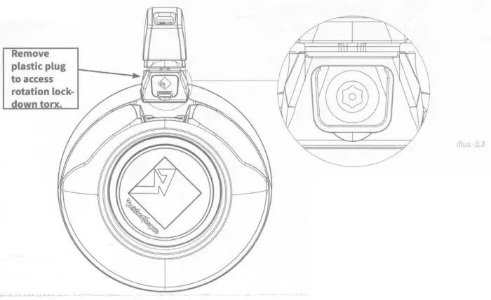 Rockford Fosgate M1WL 65MB Moto Can Speaker - Lock