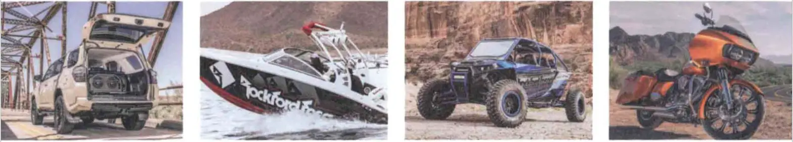 Rockford Fosgate M1WL 65MB Moto Can Speaker - fig