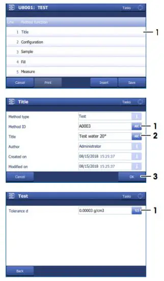 METTLER TOLEDO D4 Density Meter Excellence - Method ID 