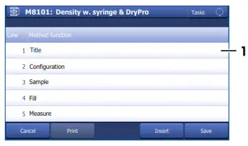 METTLER TOLEDO D4 Density Meter Excellence - measurement method