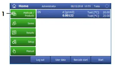 METTLER TOLEDO D4 Density Meter Excellence - measuring cell 1