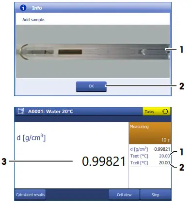 METTLER TOLEDO D4 Density Meter Excellence - syringe adapter