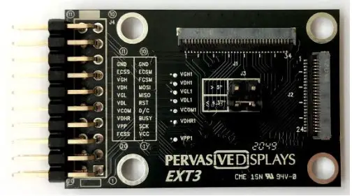 PERVASIVE DISPLAYS EXT3 EPD Extension Kit - Thumbnail