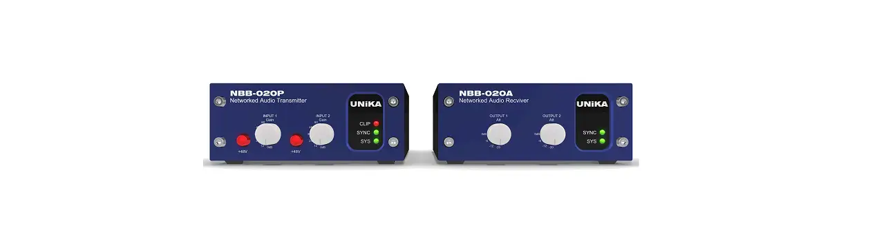 Unika Nbb-020p Stereo Networked Audio Transmitter User Manual