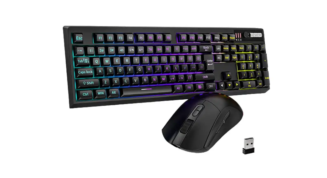 Zjfksdyx C104 2.4g Wireless Light Keyboard Instructions Zjfksdyx C104 2.4g Wireless Light Keyboard Instructions