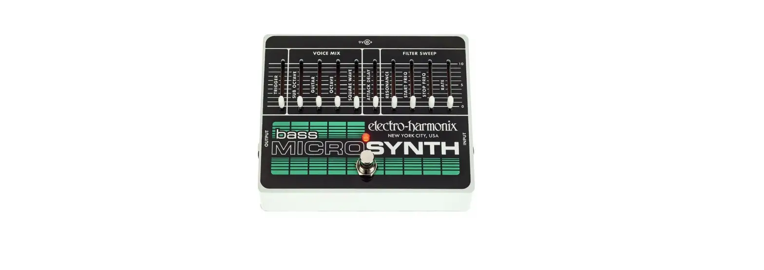 Electro-harmonix 212799 Bass Micro Synth Analog Bass Synthesizer Instruction Manual