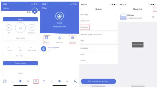 Welland T9 Smart Body Fat Scale - 3