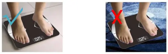 Welland T9 Smart Body Fat Scale - battery