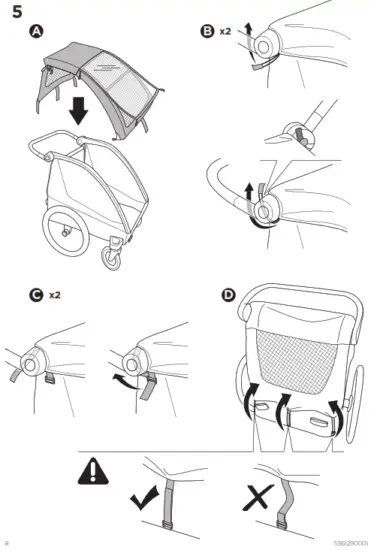 THULE 20301001 Courier Dog Trailer Kit - fig 9