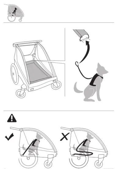THULE 20301001 Courier Dog Trailer Kit - fig13